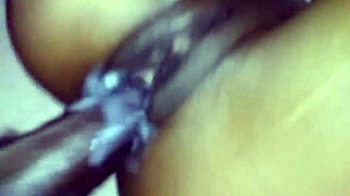 creamy pussy meets big black cock