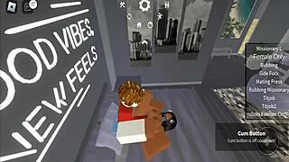 Roblox Sex Scene Depicts Blonde Engaging With Black Partner In Big Ass Encounter
