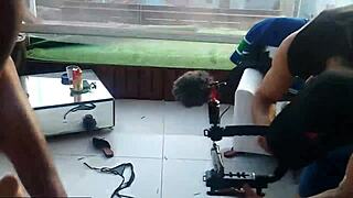 What happens at home behind cameras with dogaloy, william o dotado, dinningata, pernocas, and joy cardozo?