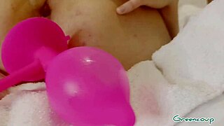 Master, you're toying with my tight ass and wet pussy like that.