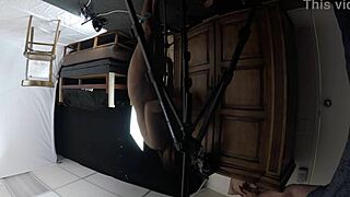 Mandy Mynxx delivers choking deepthroat blowjob with gagging hardcore sucking on skinny slut penis