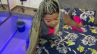 This Colombian cougar from Florida just deepthroats and rims that young guy in doggystyle while he calls her a dirty bitch.