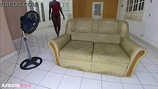 Busty Ebony Beauty Rides