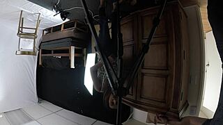 Mandy Mynxx delivers choking deepthroat blowjob with gagging hardcore sucking on skinny slut penis