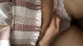 ginger paris, the french latina pornstar, masturbates her pussy in lingerie on webcam with girlfriend watching