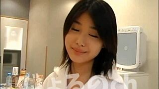 japanese girl satomi at 19 explores her interests in an amateur asian setting with natural charm and youthful energy in the bedroom