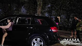 Amateur Milfs From Brazil Canada Europe Get Fucked Hard In Public Alley