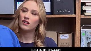 Bustedthiefs - Kasey Miller sucked officer's cock to clear her shoplifting guilt