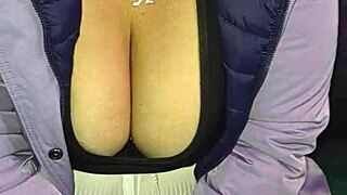 Hey, check out harassing that curvy Venezuelan MILF with big ass in Lima streets wearing red thong, part 2! 😏