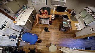 Watch out! Dr Tampa catches Asia Perez and little 18+ Mina Ami Rogue in smuggling inc with handcuffs and heels