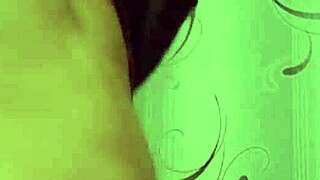 Hey, check out how I'm dancing and twirling my big chocolate pierced cock like a propeller for fun