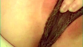 Cute Girl Soaking Panties With Her Arousal And Desire