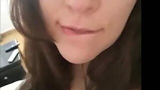 amateur wife bends over in homemade doggystyle blowjob action. her big ass gets pounded hard until he cums.