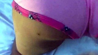 The sexy blonde uses a fuck doll toy in her parents' bathroom for intense anal masturbation pleasure.