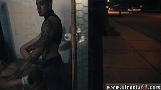 Skinny blonde teen anal left behind at palace party in bad