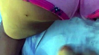 The sexy blonde uses a fuck doll toy in her parents' bathroom for intense anal masturbation pleasure.