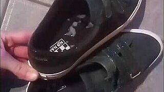 Whoa, 30 Minutes Sneaker Fetish Session in Marion's Home!