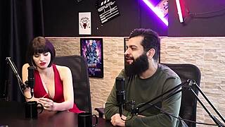 melhores momentos with lady snow and lord kenobi in sensual cast parte 6 on sheer red