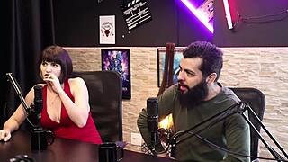 melhores momentos with lady snow and lord kenobi in sensual cast parte 6 on sheer red