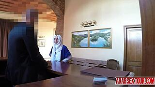 petite arab girlfriend bends over for passionate pov blowjob and doggystyle fucking in exotic reality scene