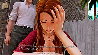 Harem hotel episode 341 with game action in hotel setting