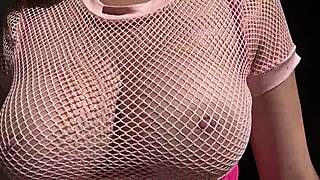 italian milf artemisia love shows horny big natural tits bouncing in outdoor public session