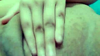 Watch This Sexy Latina's Big Hairy Pussy Get Wet in Pov!