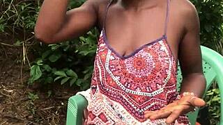 Crazybitch likes cream pie treat before using her large toy