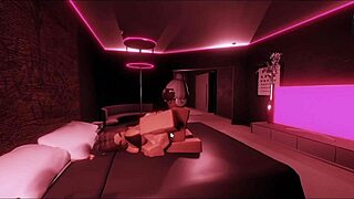 Brunette pulled me into her hotel room for some intense fucking with that big cock.