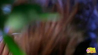 Will this busty brunette get satisfied fingering in nature before the babe arrives with strapon?