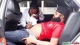 ladygold africa enjoyed a pleasant car ride with nigerian star krissyjoh chris