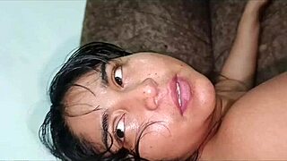 horny little slut stays home alone and godfather arrives to fuck her ass