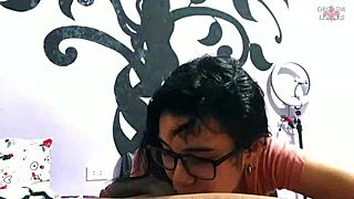 I feel so excited as this sexy Latina teen makes me cum three times and swallows it all