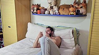 Swapping soccer for a hot creampie with athletic blonde milf. She rides monster cock in lingerie for intense orgasm.