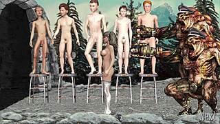 Blonde Explores Small Tits In LET'S PLAY FRAMBOISE - ERANDS Adventure