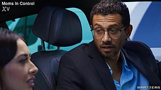 Can't hold back anymore Chloe. Chloe Surreal joins the intense threesome action in her dress.