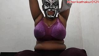 Intense Halloween Horror Sex With Voice Featuring Big Tits Indian Bent Over In Doggystyle And Missionary