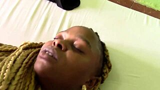 Whoa, beauty Reagan Foxx with those huge tits rides Lucas Frost hard in this MileHigh scene!