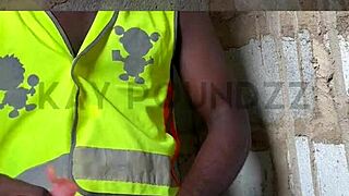 Whoa, this guy's moans are insane during that crazy public jerk off with a huge cock! 😱🍆