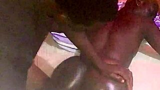 Unexpectedly, my neighbor drops by for a relaxing body massage, wearing just a bra in this intriguing visit.