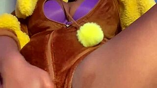 Did you see how I came everywhere in this lopunny cosplay with squirting pussy and wet missionary fucking?