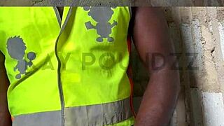 Whoa, this guy's moans are insane during that crazy public jerk off with a huge cock! 😱🍆