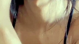 this ebony teen rides in orgasm during anal group sex with shaved pussy. she moans through small tits solo joi while getting fucked in 18+ threeway.