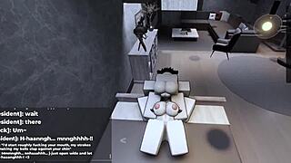 Teaching her a lesson in Roblox for keeping me waiting 😏