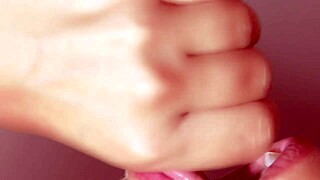 In this Japanese porn story, a baseball fan experiences close-up ass creampie action with cum.