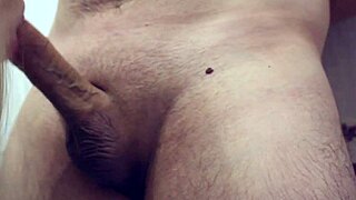 Stepmom, I'm spying on you in the shower with blonde hair and blue eyes, now suck my cock and jerk off until cum in mouth.