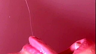 In this Japanese porn story, a baseball fan experiences close-up ass creampie action with cum.