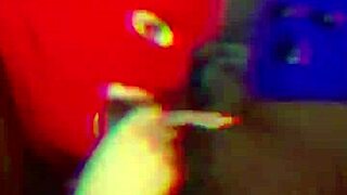 Amateur latina wife gives a sloppy deepthroat to her lover.