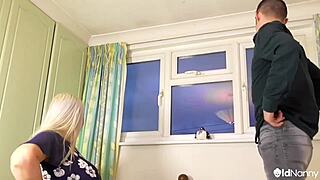 oh wow, cumshot on chubby mature blonde with big natural tits from agedlove