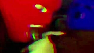 Amateur latina wife gives a sloppy deepthroat to her lover.